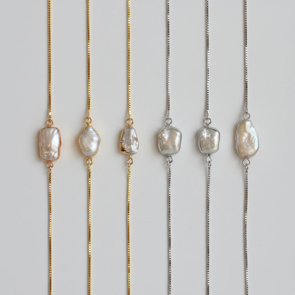 Baroque Biwa Pearl Bracelet