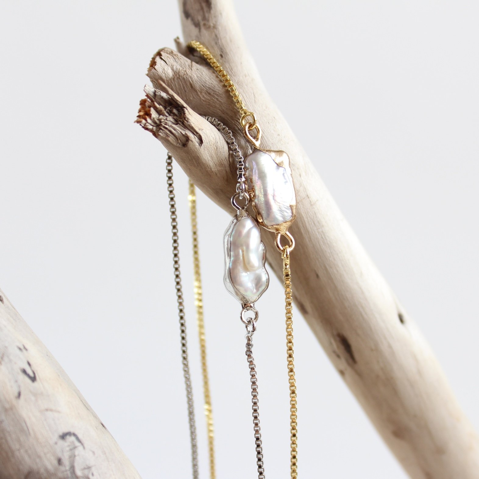 Baroque Biwa Pearl Bracelet