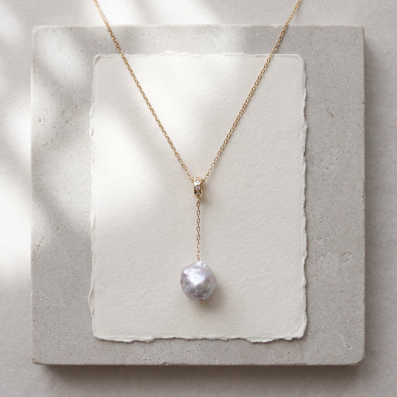 Baroque Pearl Pendant Necklace