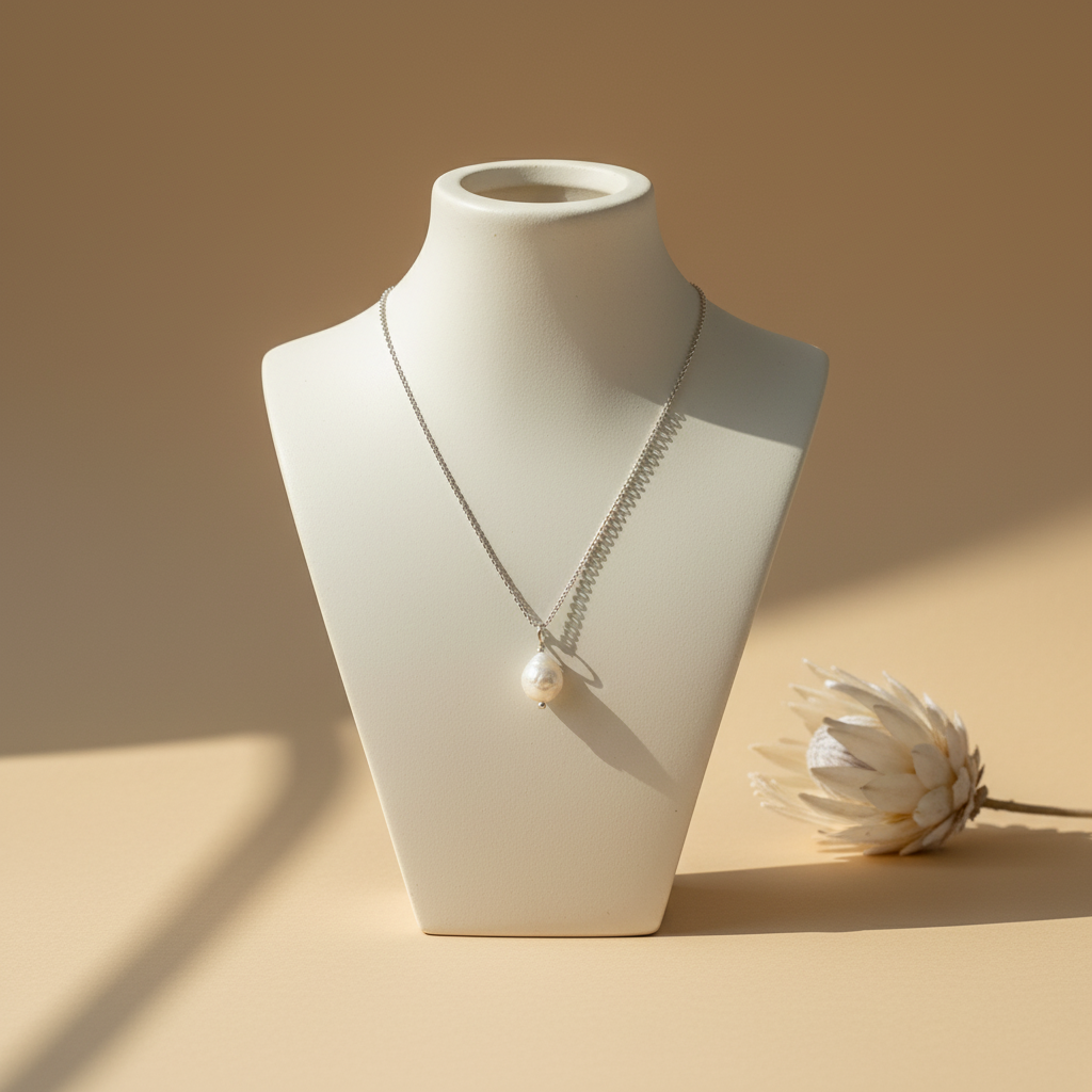 Freshwater Edison Baroque Pearl Necklace